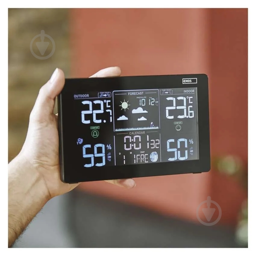 Метеостанція Emos бездротова цифрова E5111 - фото 4 Метеостанція Emos бездротова цифрова E5111 - фото 4