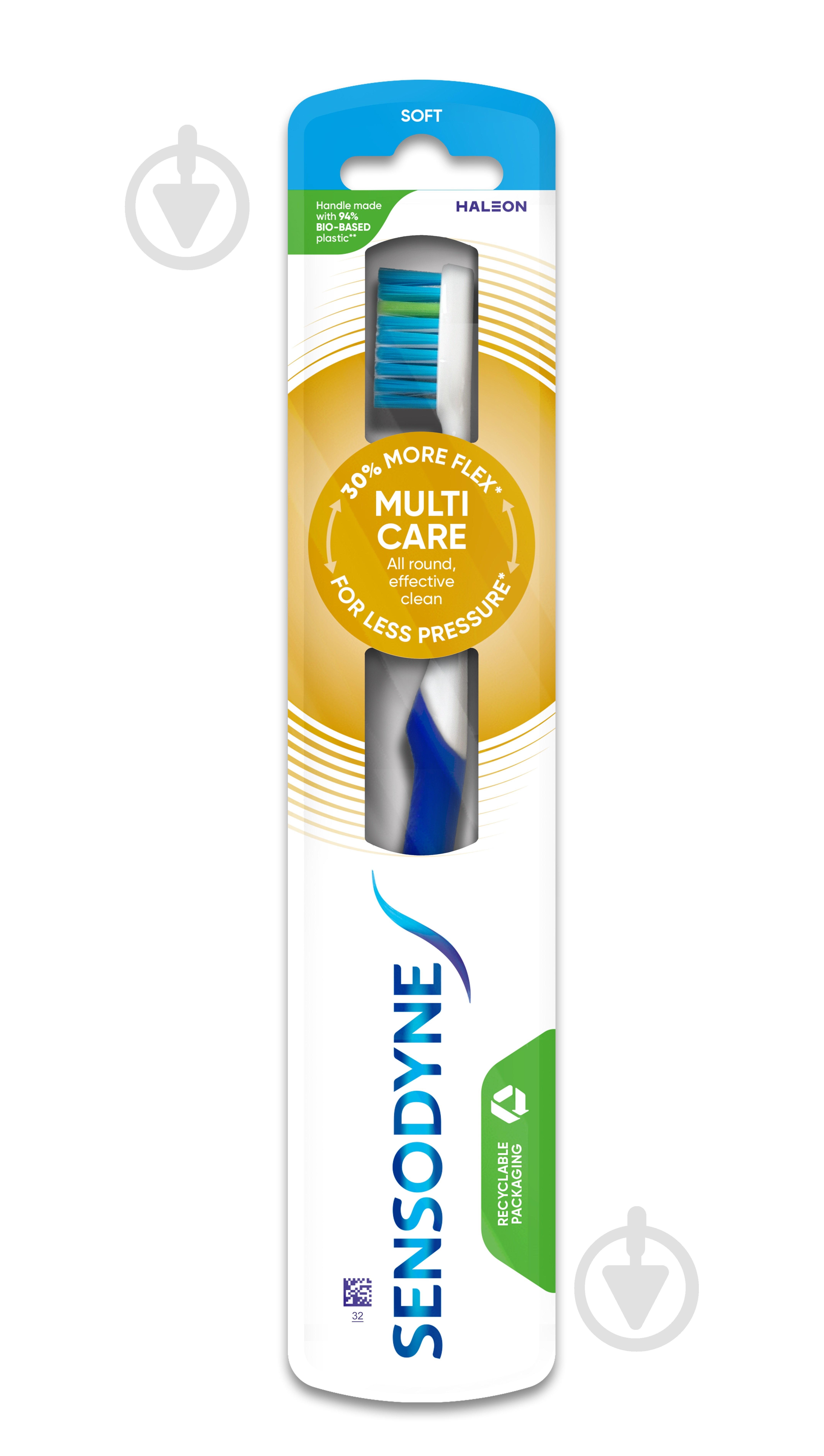 Зубная щетка Sensodyne комплексная защита мягкая 1 шт. - фото 1