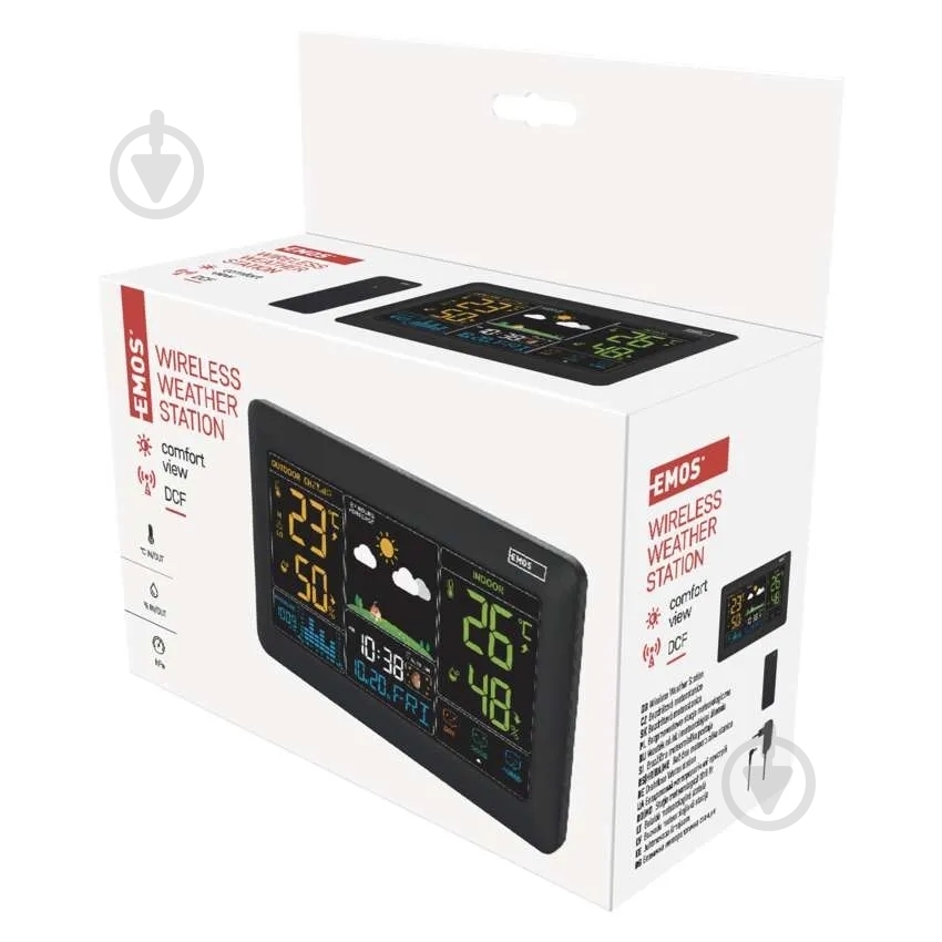 Метеостанція Emos бездротова цифрова E0387 - фото 3 Метеостанція Emos бездротова цифрова E0387 - фото 3