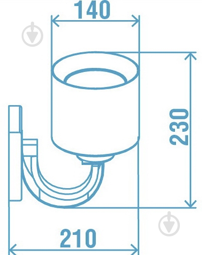 Бра Victoria Lighting 1x40 Вт E27 хром Granada/AP1 - фото 4 Бра Victoria Lighting 1x40 Вт E27 хром Granada/AP1 - фото 4
