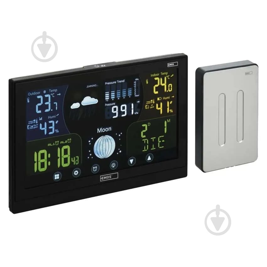 Метеостанция Emos беспроводная цифровая E6018 - фото 12 Метеостанция Emos беспроводная цифровая E6018 - фото 12