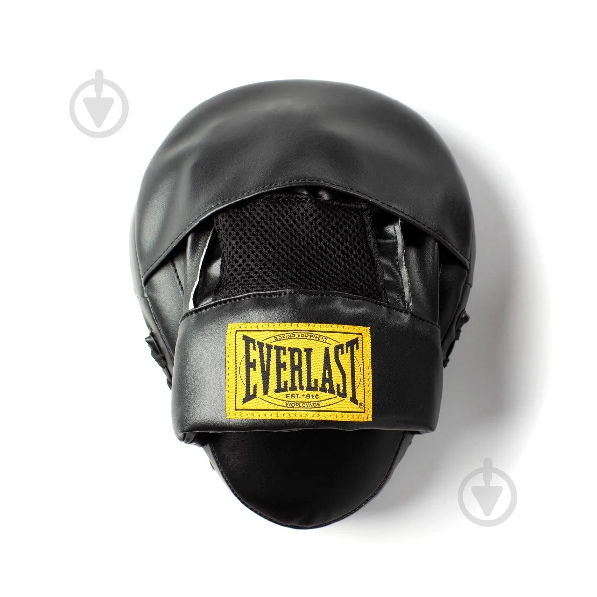 Лапи боксерські Everlast 1910 Focus Mitts чорний - фото 2 Лапи боксерські Everlast 1910 Focus Mitts чорний - фото 2