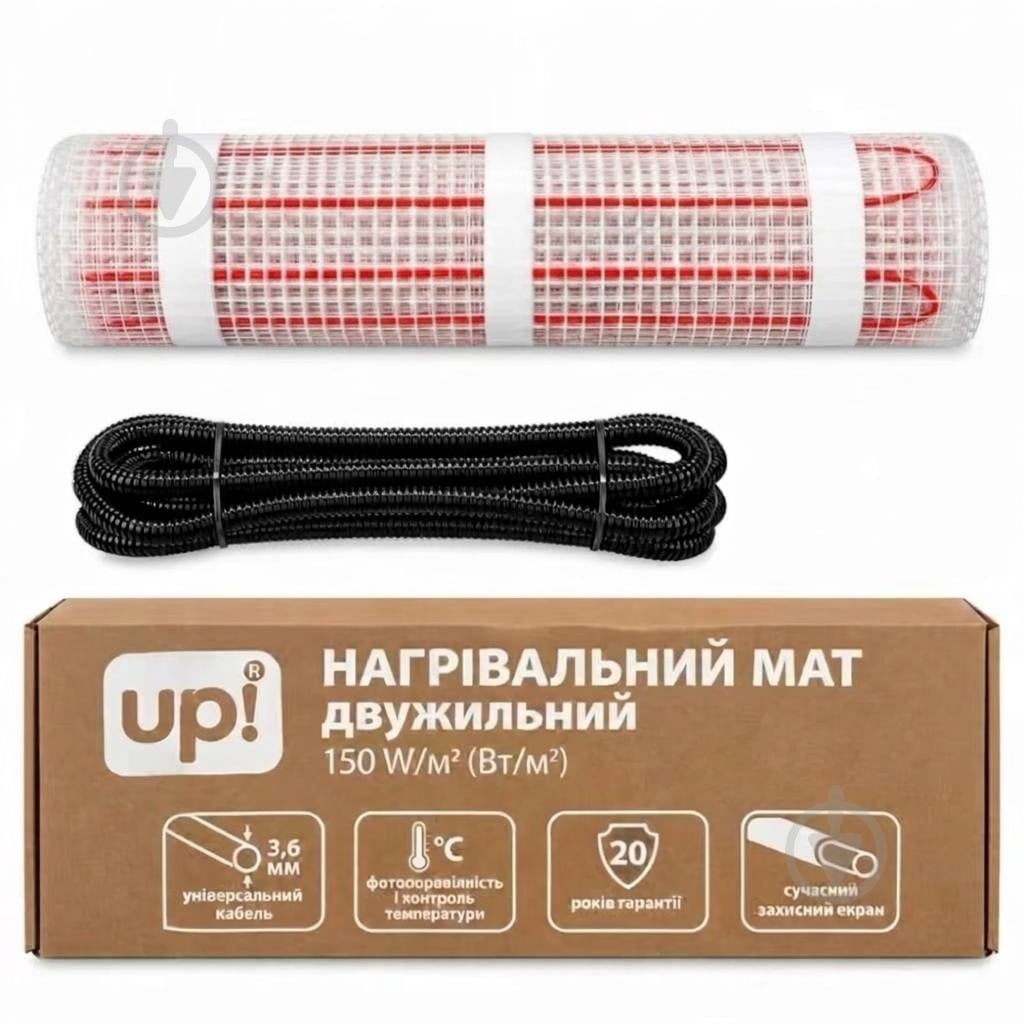 Нагревательный мат UP! (Underprice) 1,0 кв. м 150 W - фото 1