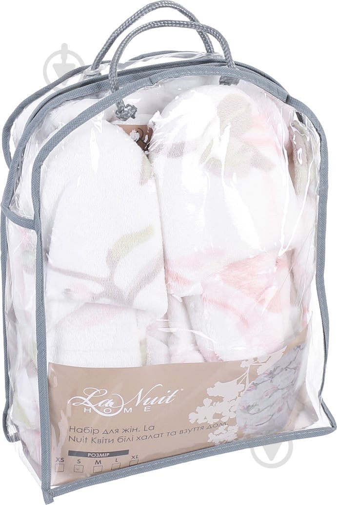 Набор La Nuit Цветы белые р. M белый - фото 8 Набор La Nuit Цветы белые р. M белый - фото 8