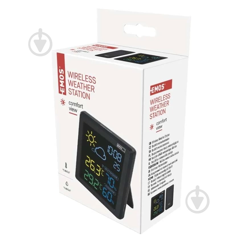 Метеостанція Emos бездротова цифрова E8647 - фото 3 Метеостанція Emos бездротова цифрова E8647 - фото 3