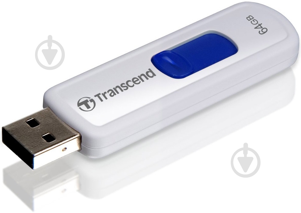Флеш-память USB Transcend JetFlash 530 64 ГБ USB 2.0 (TS64GJF530) - фото 3