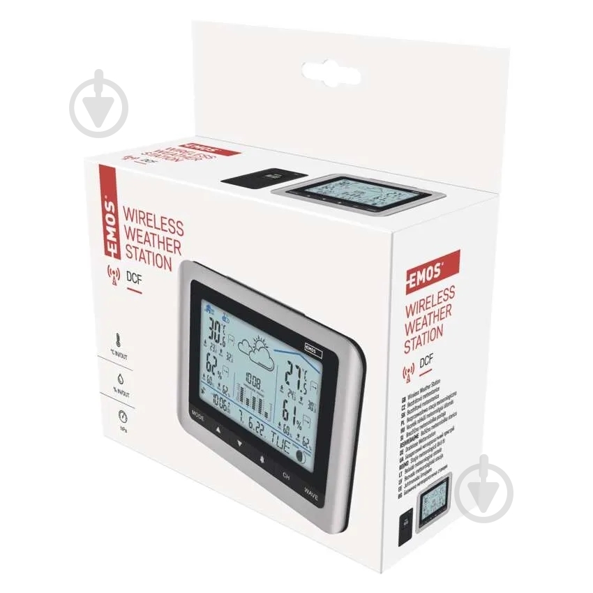 Метеостанция Emos беспроводная цифровая E0316 - фото 3 Метеостанция Emos беспроводная цифровая E0316 - фото 3