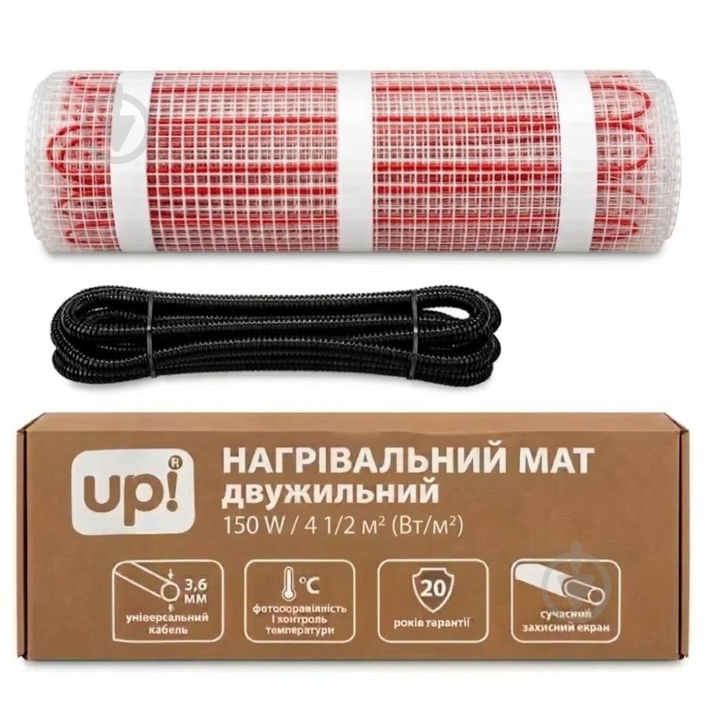 Нагревательный мат UP! (Underprice) 4,0 кв. м 600 W - фото 1