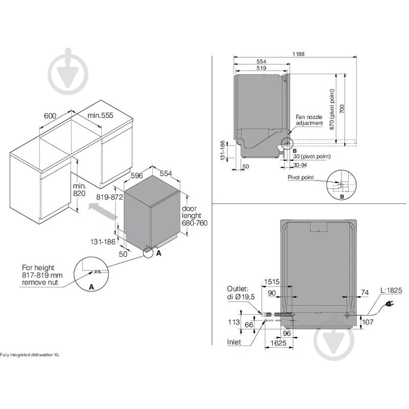 Встраиваемая посудомоечная машина Asko DFI544D - фото 4