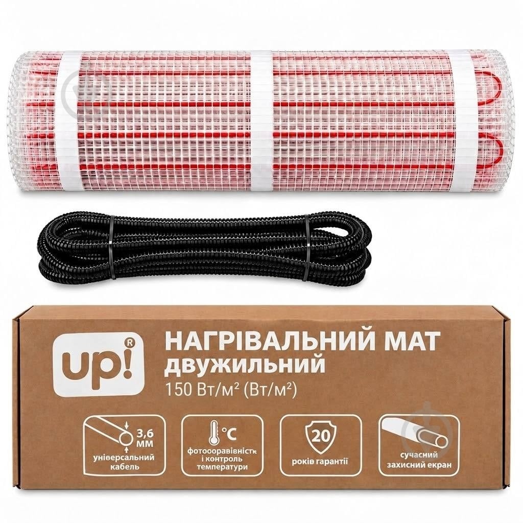 Нагревательный мат UP! (Underprice) 9,0 кв. м 1350 W - фото 1 Нагревательный мат UP! (Underprice) 9,0 кв. м 1350 W - фото 1