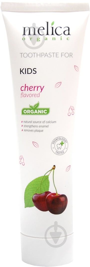 Паста Melica Organic детская Вишня 100 мл - фото 2 Паста Melica Organic детская Вишня 100 мл - фото 2