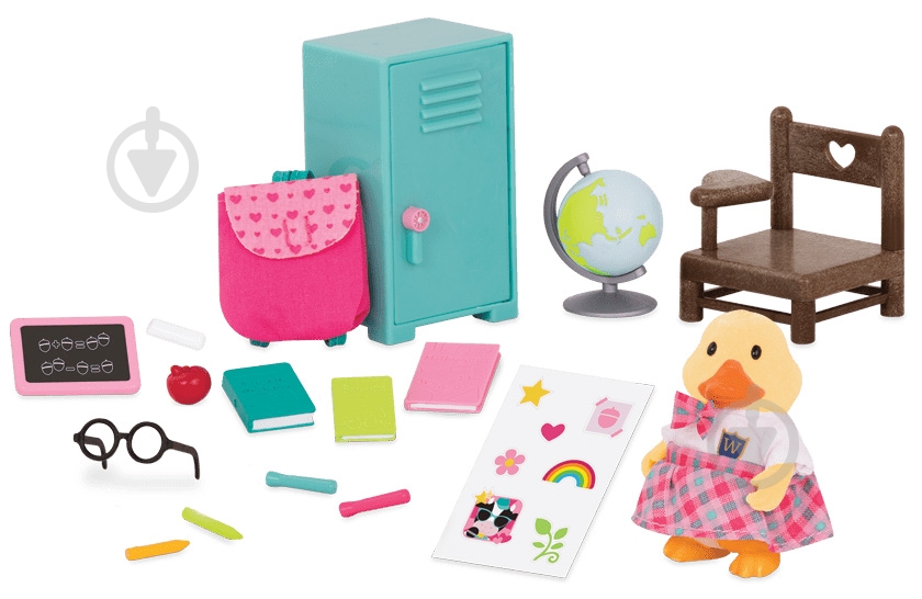 Игровой набор Li'l Woodzeez Школа WZ6540Z - фото 1 Игровой набор Li'l Woodzeez Школа WZ6540Z - фото 1