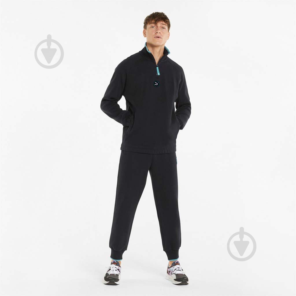 Джемпер Puma SWXP HALF-ZIP 53361901 р. S чорний - фото 3