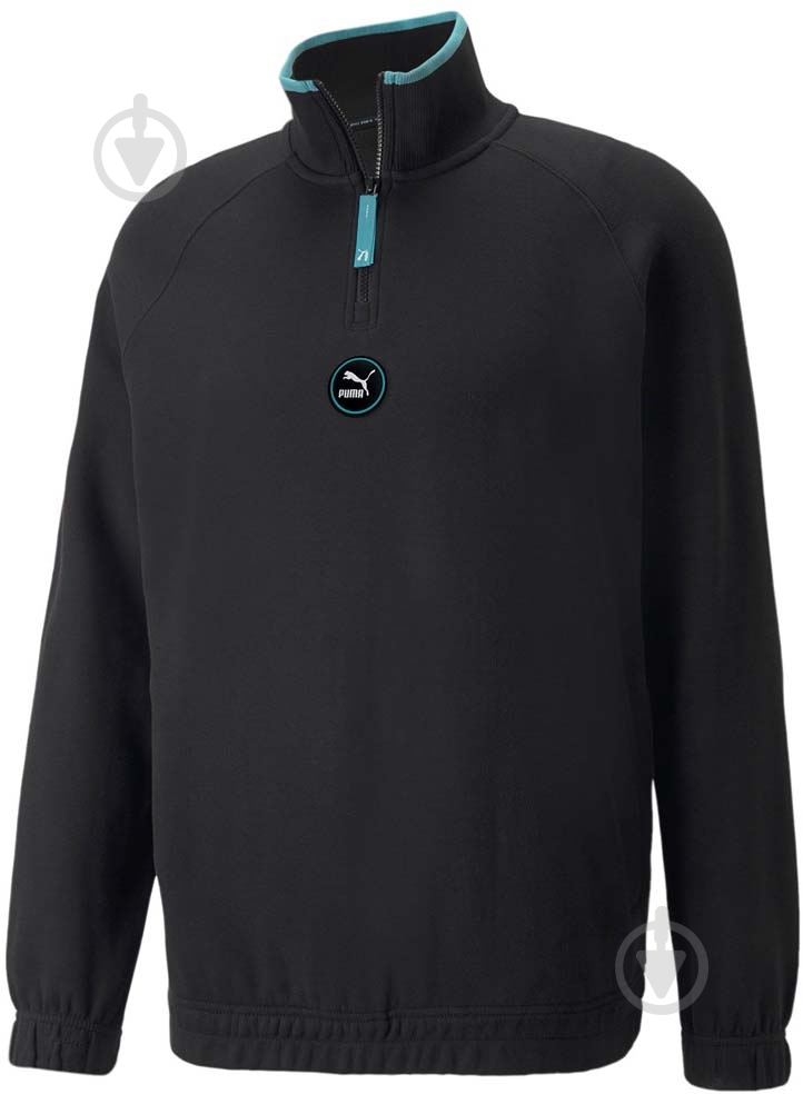 Джемпер Puma SWXP HALF-ZIP 53361901 р. S чорний - фото 5
