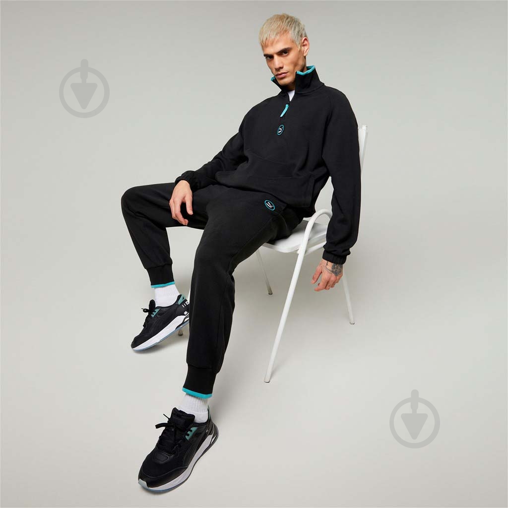 Джемпер Puma SWXP HALF-ZIP 53361901 р. S чорний - фото 9