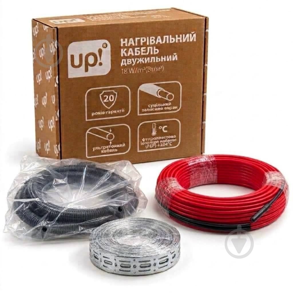 Нагревательный кабель UP! (Underprice) 500 Вт 25 м - фото 1 Нагревательный кабель UP! (Underprice) 500 Вт 25 м - фото 1