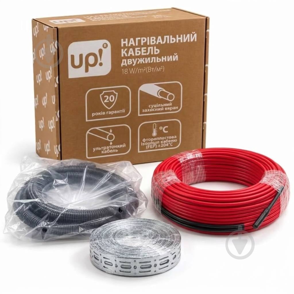 Нагревательный кабель UP! (Underprice) 700Вт, 35 м - фото 1 Нагревательный кабель UP! (Underprice) 700Вт, 35 м - фото 1