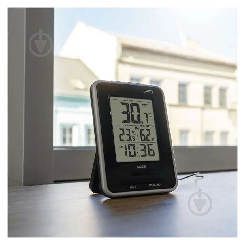 Термометр Emos E0121 с функцией гигрометра - фото 4 Термометр Emos E0121 с функцией гигрометра - фото 4