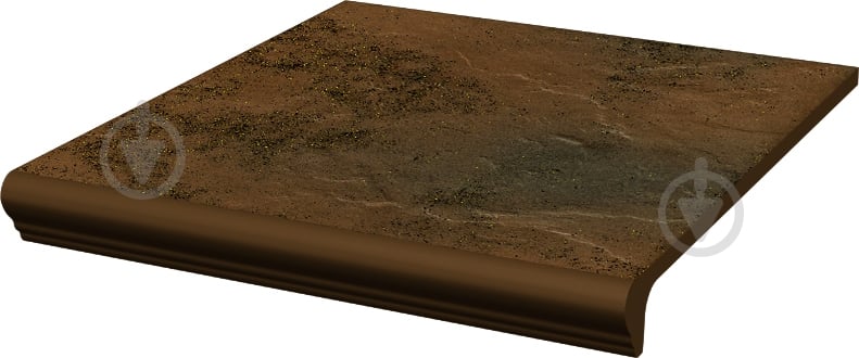 Клинкерная плитка Ceramika Paradyz Asti beige kapinos stopnica prosta 30x33 см - фото 1