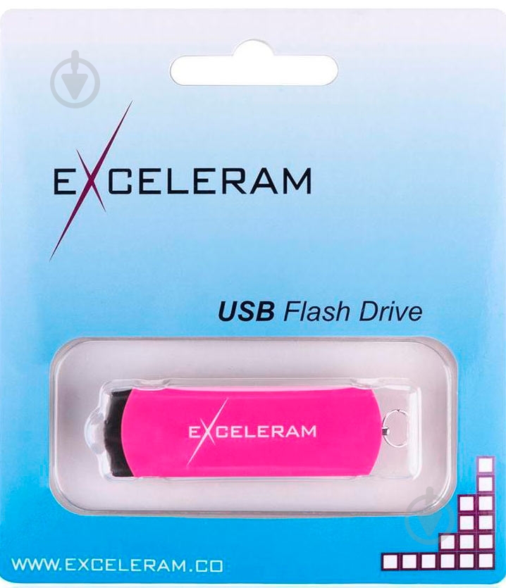 Флеш-память USB Exceleram P2 Series 64 ГБ USB 2.0 rose (EXP2U2ROB64) - фото 7 Флеш-память USB Exceleram P2 Series 64 ГБ USB 2.0 rose (EXP2U2ROB64) - фото 7