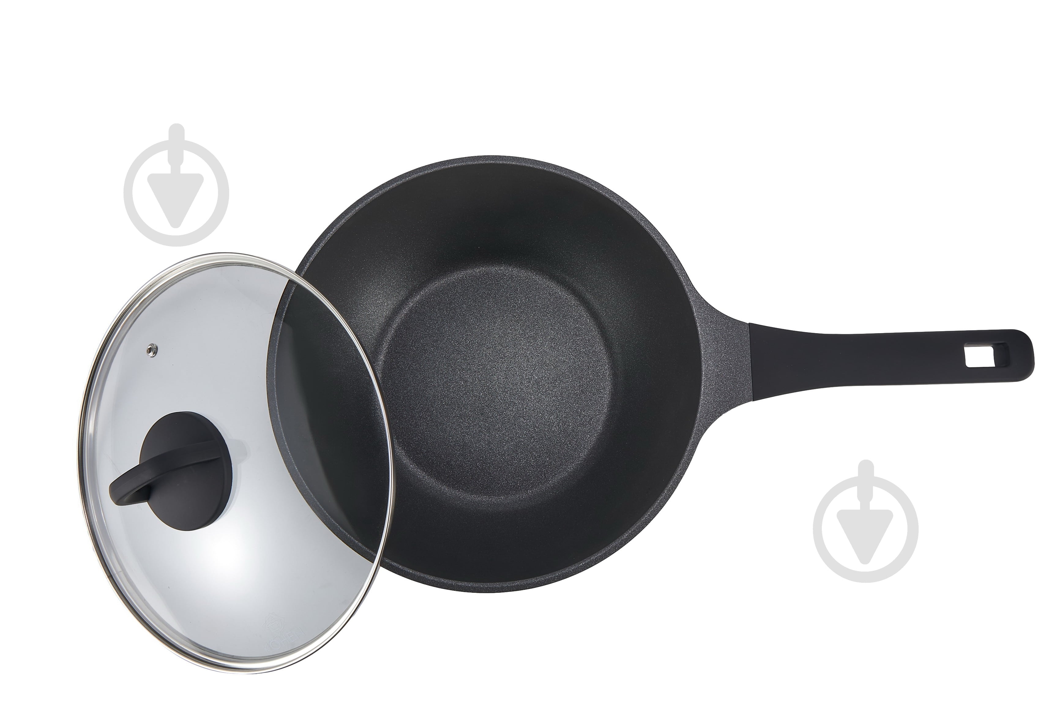 Сковорода WOK с крышкой Kohen Gourmet Master 28 см KN91647 - фото 3