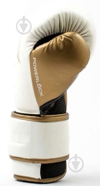 Боксерские перчатки Everlast P00003048 р. 10 белый с золотистым - фото 6