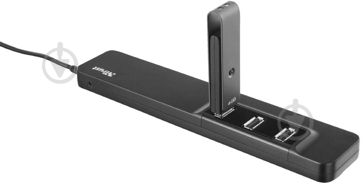 USB-хаб Trust Oila 10 Port USB 2.0 Black - фото 4 USB-хаб Trust Oila 10 Port USB 2.0 Black - фото 4