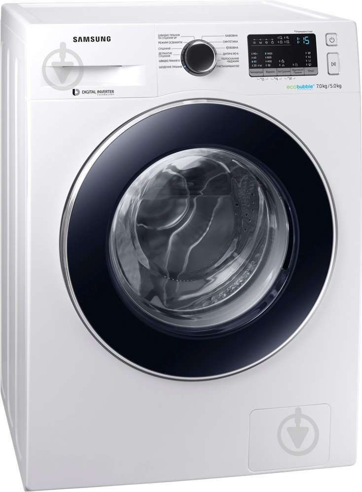 Стиральная машина с сушкой Samsung WD70M4443JW/UA - фото 4 Стиральная машина с сушкой Samsung WD70M4443JW/UA - фото 4