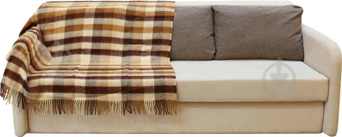 Плед Wool 140x200 см бежевый La Nuit - фото 1