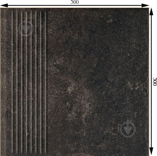 Клинкерная плитка Ceramika Paradyz Fondi brown stopnica prosta 30x30 см (new 60127178) - фото 6