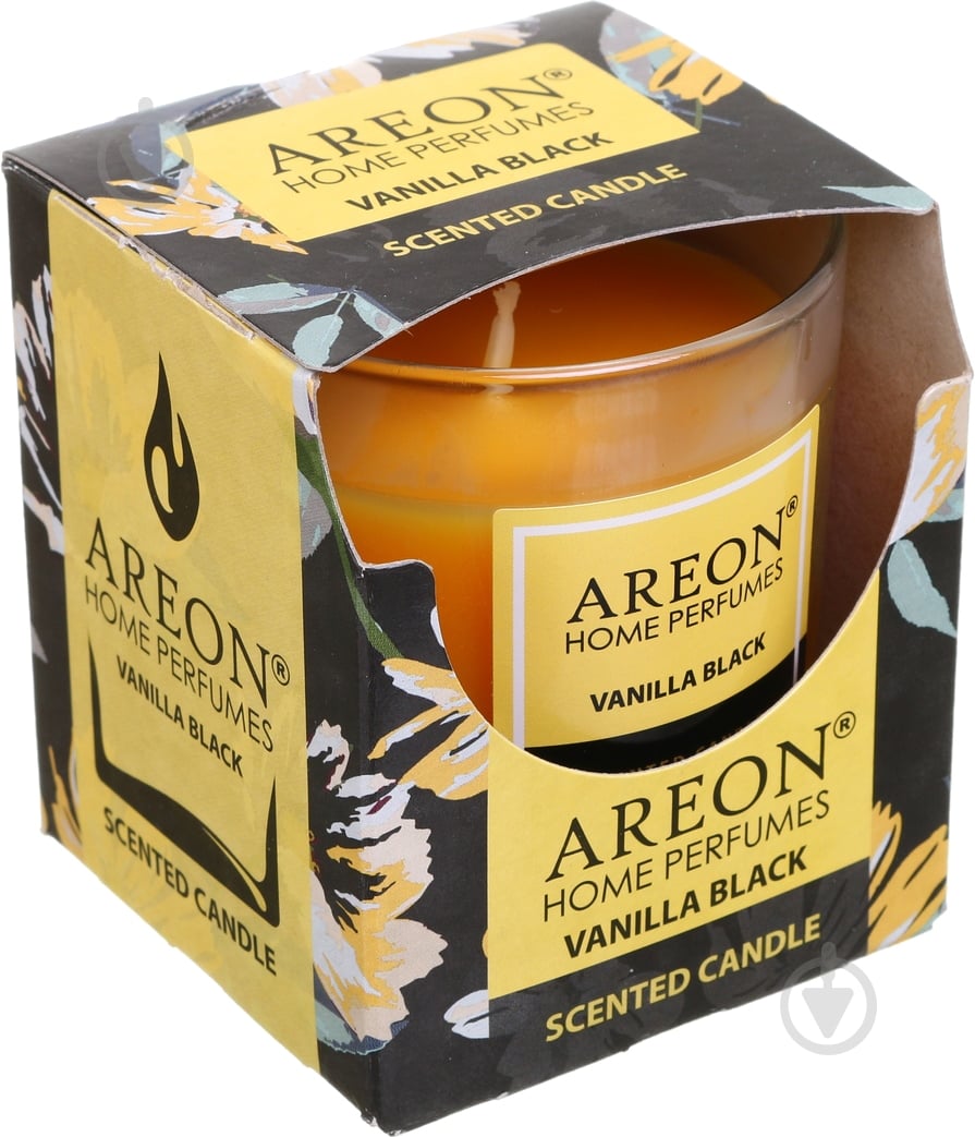Свеча ароматическая Areon Черная Ваниль - фото 1