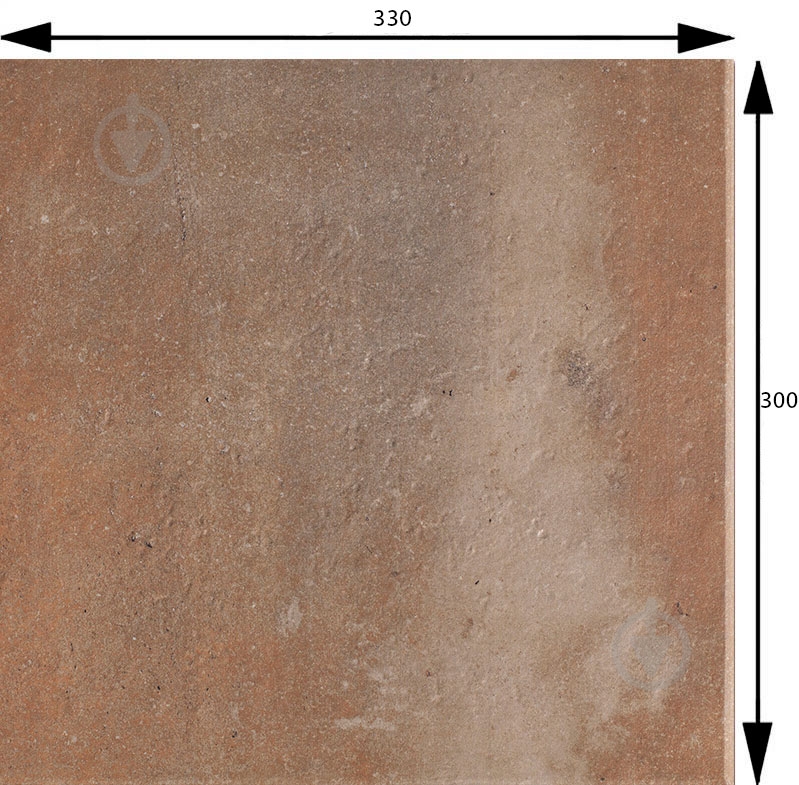 Клинкерная плитка Ceramika Paradyz Fondi rosso kapinos stopnica prosta 30x33 см - фото 6