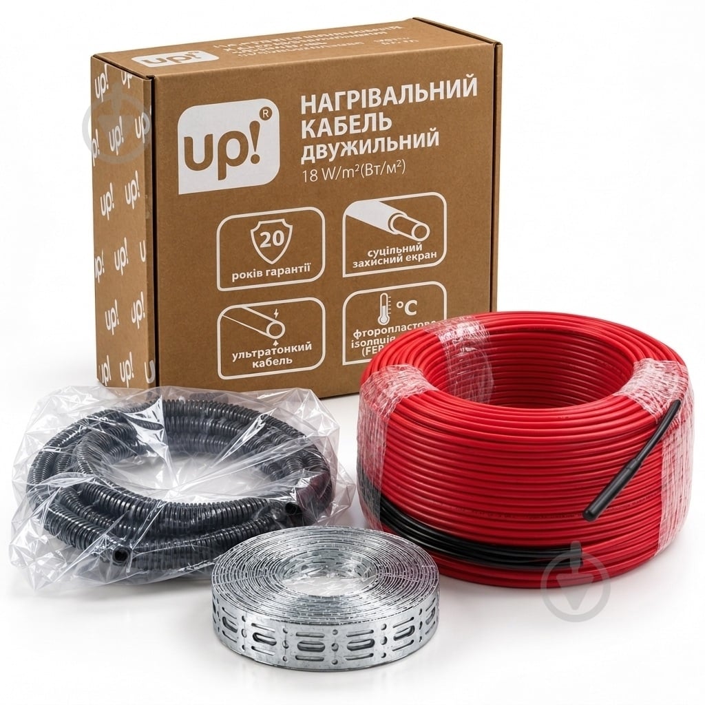 Нагревательный кабель UP! (Underprice) 3100 Вт 155 м - фото 1 Нагревательный кабель UP! (Underprice) 3100 Вт 155 м - фото 1