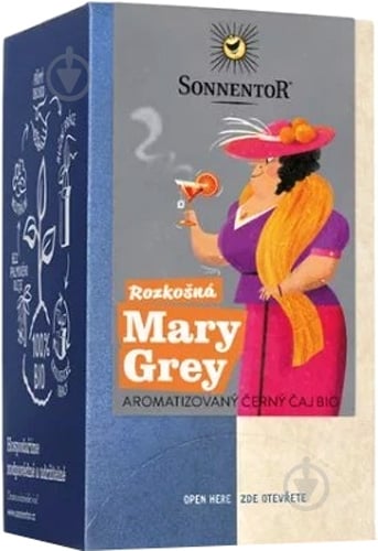 Чай черный Sonnentor Мэри Грей 18 шт. 1,5 г (S8223) - фото 1 Чай черный Sonnentor Мэри Грей 18 шт. 1,5 г (S8223) - фото 1