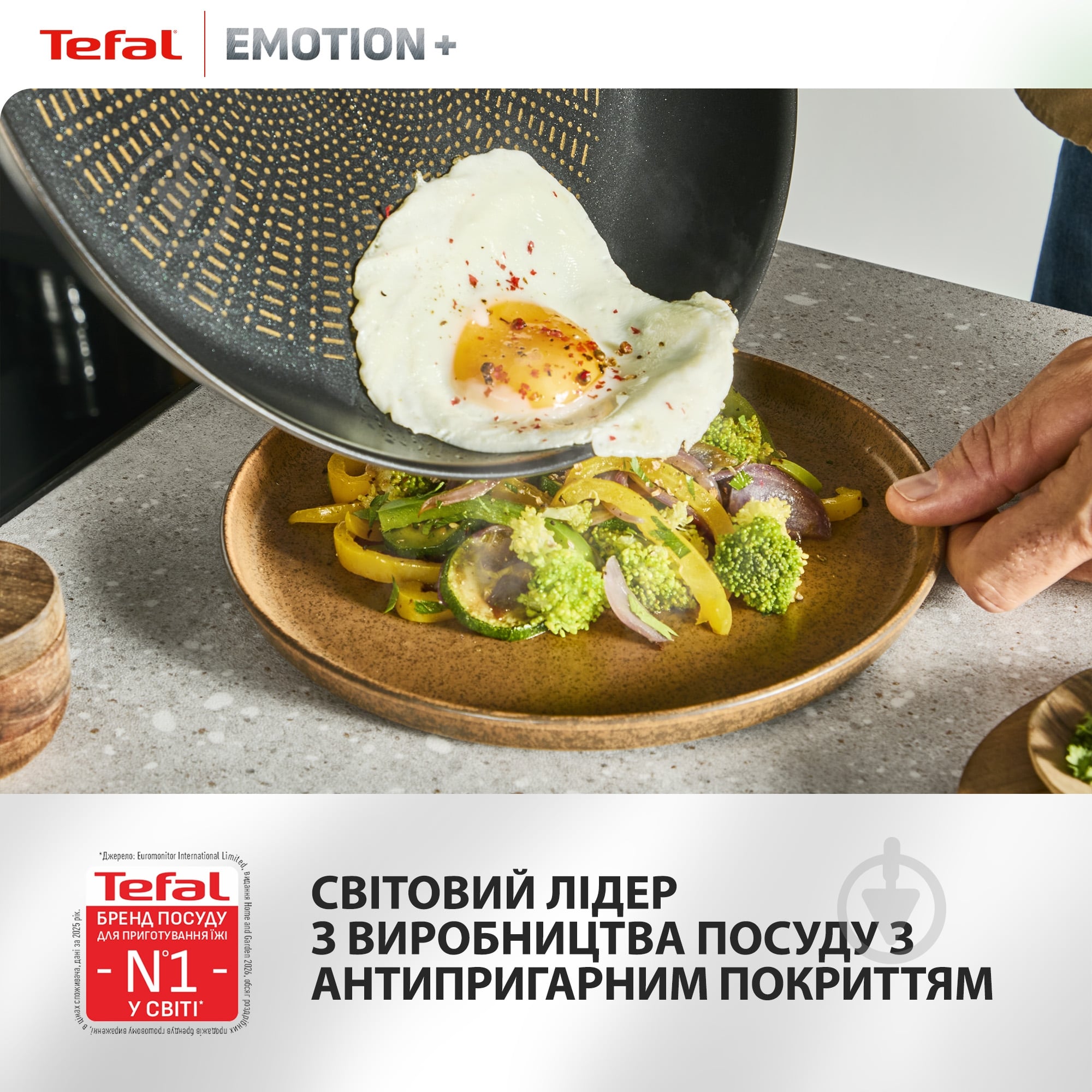 Сковорода wok Tefal Emotion+ 28 см E3271944 - фото 9 Сковорода wok Tefal Emotion+ 28 см E3271944 - фото 9