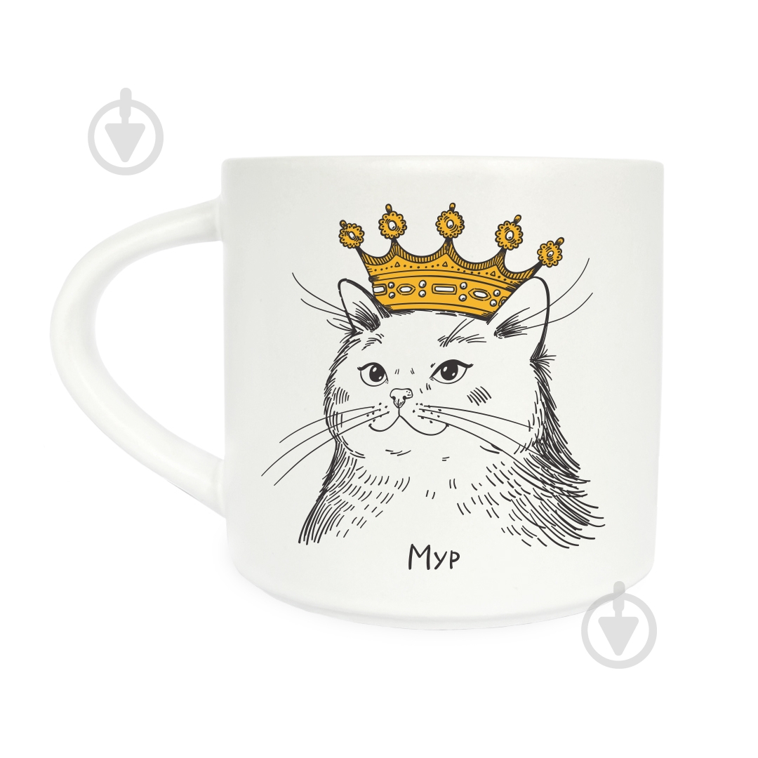 Чашка Orner Кошка в короне 450 мл 2264 - фото 1