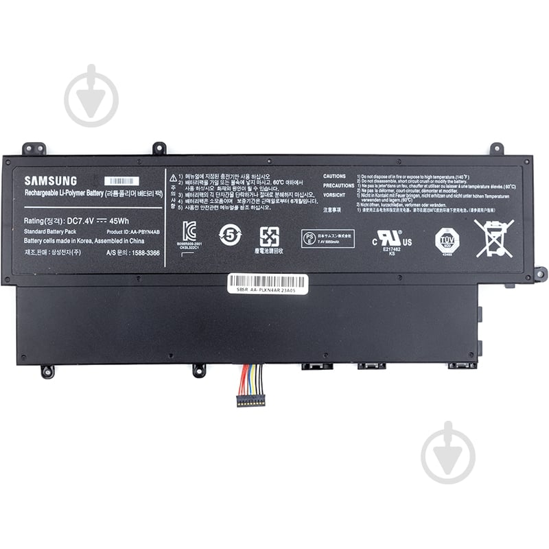Аккумулятор для ноутбука Samsung NB490158 7,6 V 6100 mAh для Samsung 530U3 (AA-PBYN4AB) (original) - фото 1