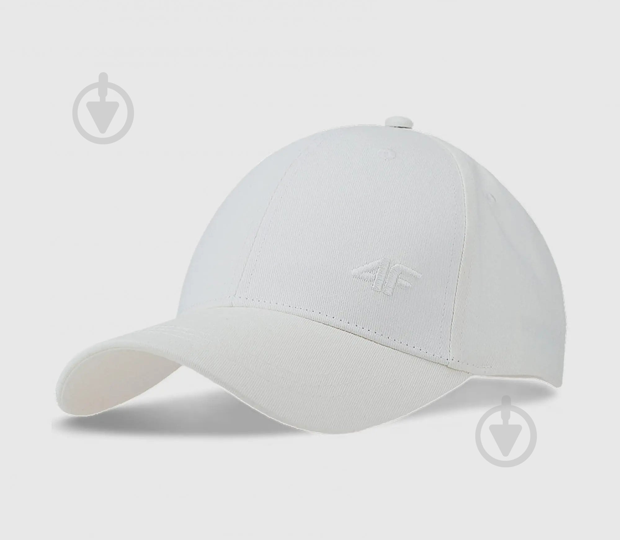Кепка 4F BASEBALL CAP U367 4FWSS25ACABU367-11S S/M белый - фото 1