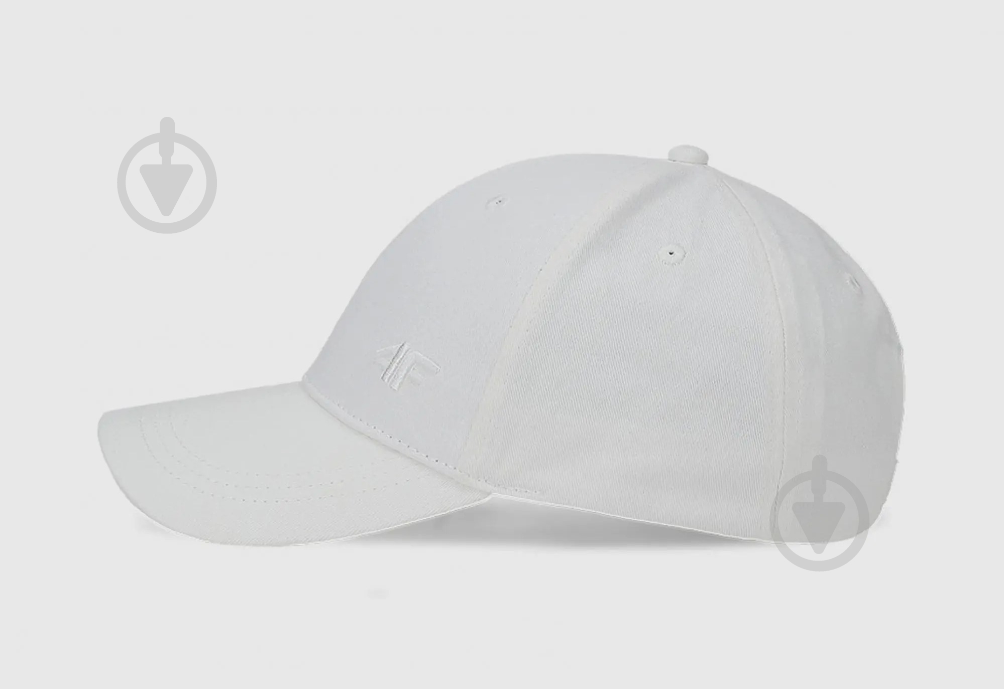 Кепка 4F BASEBALL CAP U367 4FWSS25ACABU367-11S S/M белый - фото 3