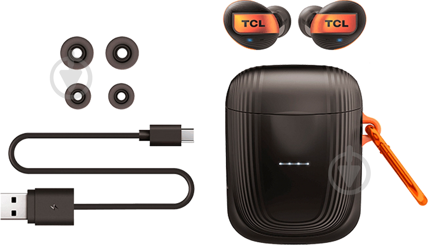 Гарнитура TCL ACTV500 black (ACTV500TWSBK-RU) BLUETOOTH - фото 7