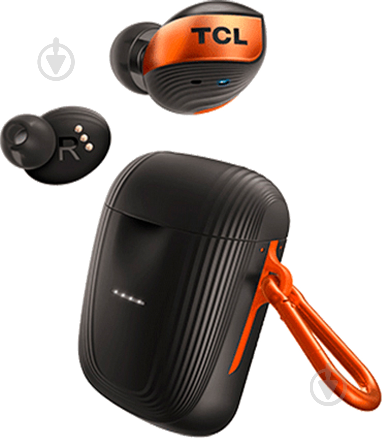 Гарнитура TCL ACTV500 black (ACTV500TWSBK-RU) BLUETOOTH - фото 1