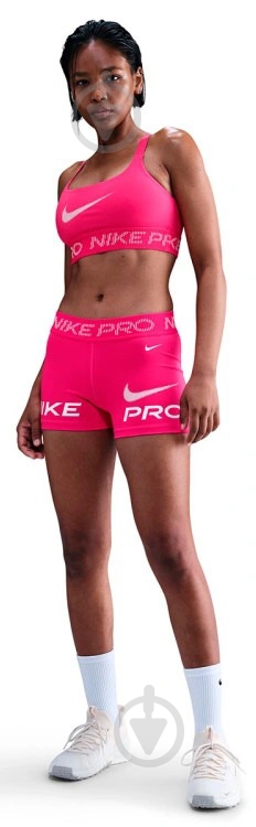 Бра Nike Pro Light Support Nike IF3973-666 р.L рожевий - фото 4