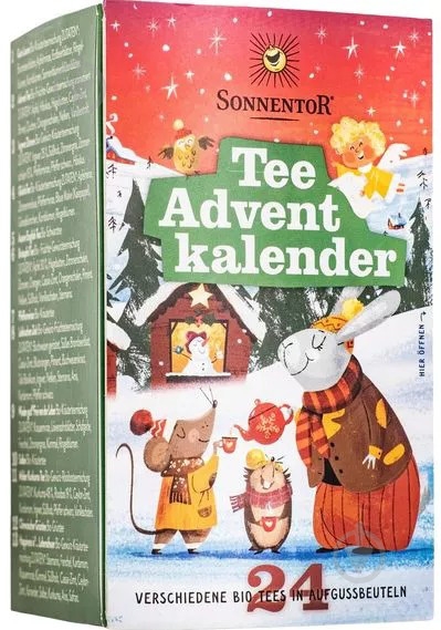 Чай ассорти Sonnentor Рождественский календарь 24 шт. 37,5 г (Q7980) - фото 1
