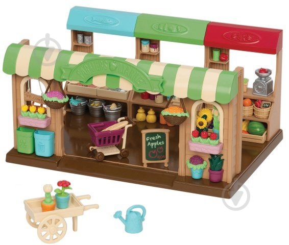 Игровой набор Li'l Woodzeez Фермерский рынок 6126Z - фото 1