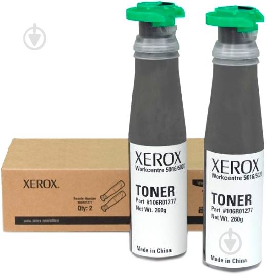 Тонер-картридж Xerox черный 106R01277 - фото 1 Тонер-картридж Xerox черный 106R01277 - фото 1