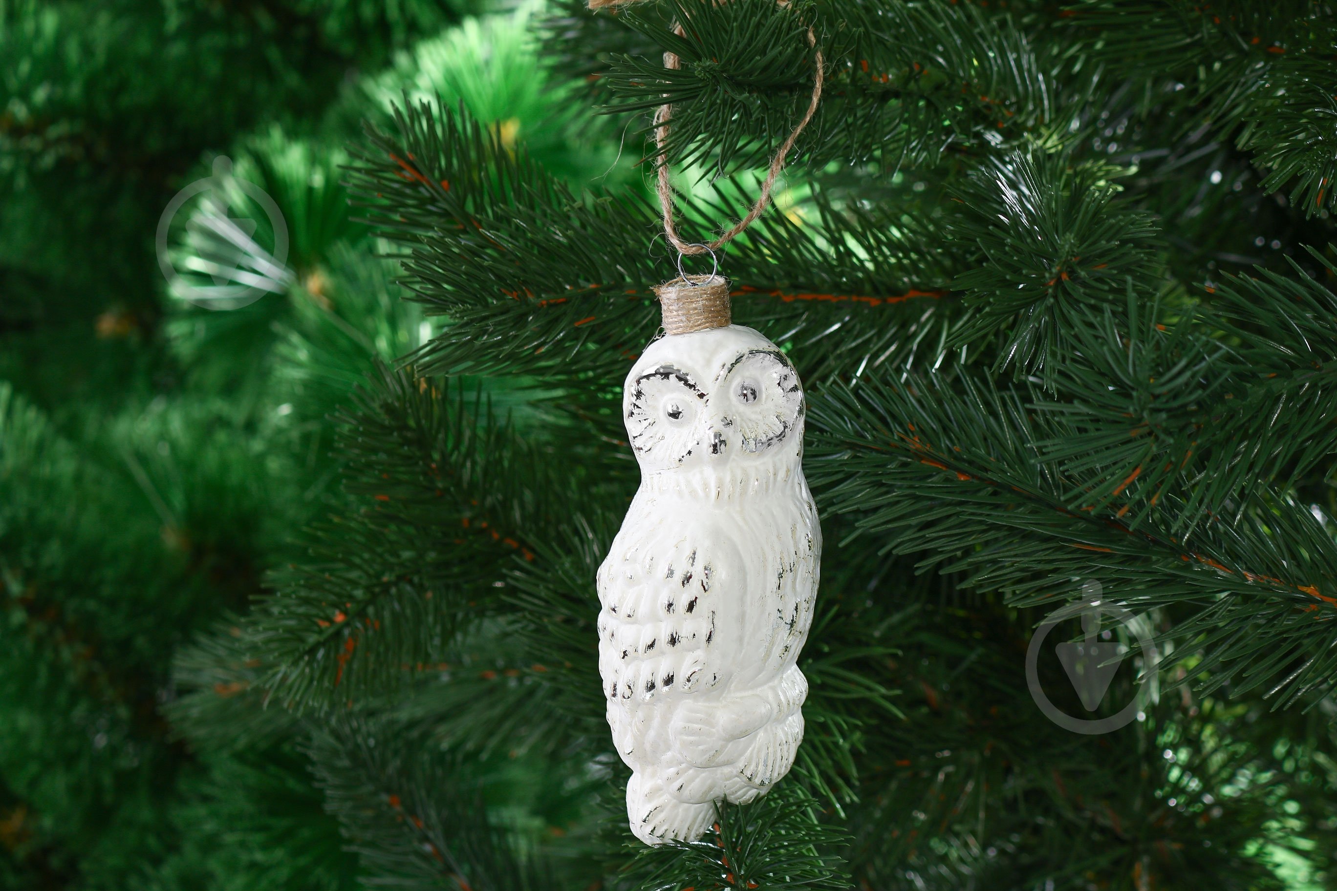 Елочная игрушка Сова 14 см - фото 2