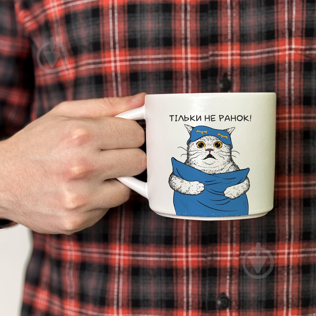 Чашка Orner Кот с подушкой 450 мл - фото 5 Чашка Orner Кот с подушкой 450 мл - фото 5