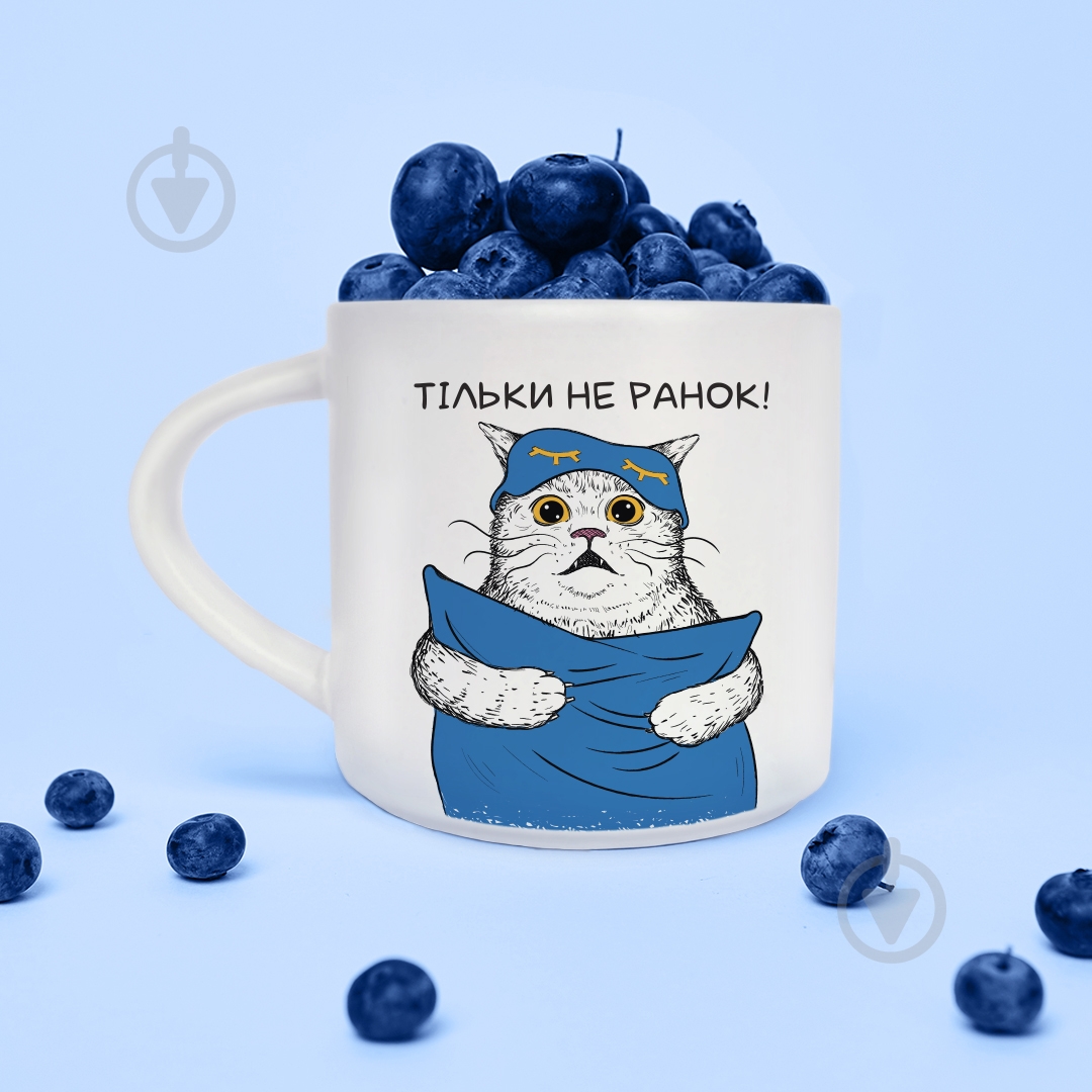 Чашка Orner Кот с подушкой 450 мл - фото 4 Чашка Orner Кот с подушкой 450 мл - фото 4