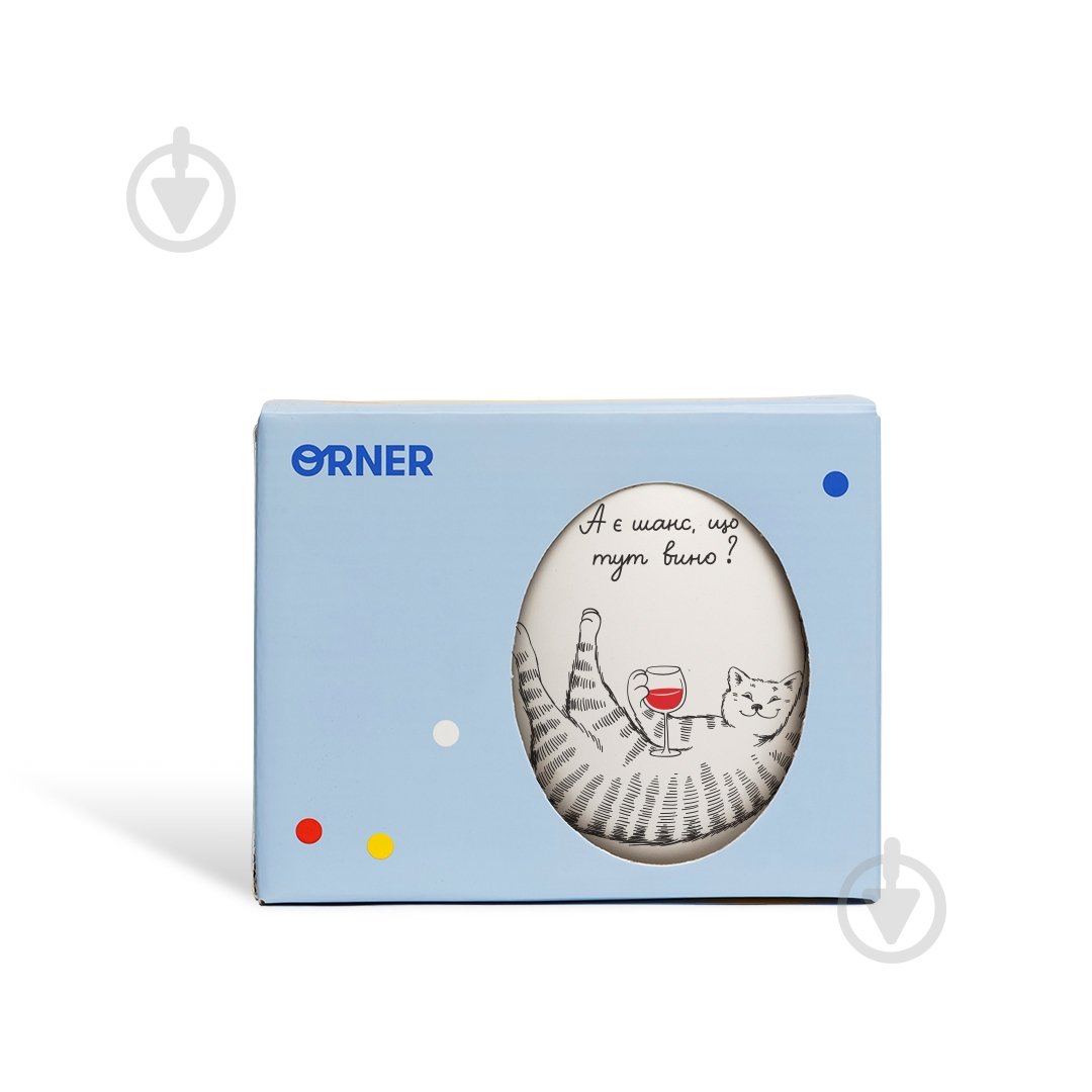Чашка Orner Кот выходного дня 400 мл 2267 - фото 2 Чашка Orner Кот выходного дня 400 мл 2267 - фото 2