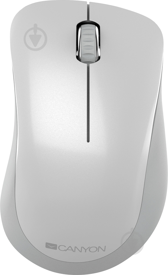 Мышка Canyon Wireless CNE-CMSW11PW Pearl White - фото 1 Мышка Canyon Wireless CNE-CMSW11PW Pearl White - фото 1
